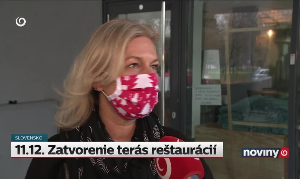 11.12. Zatvorenie terás reštaurácií