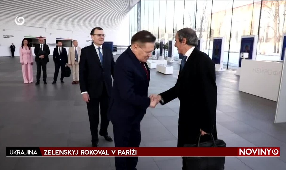 ZELENSKYJ ROKOVAL V PARÍŽI