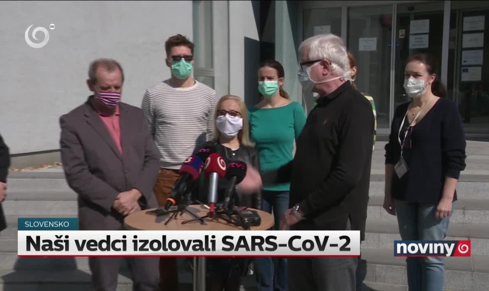 Naši vedci izolovali SARS-CoV-2