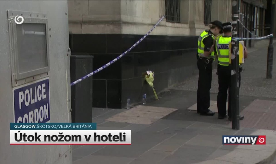 Útok nožom v hoteli