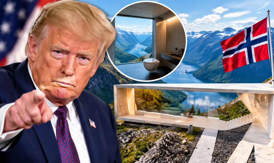 Trump nazval Nórsko zas**nou dierou. Nóri mu ukázali najkrajšie miesto na veľkú potrebu
