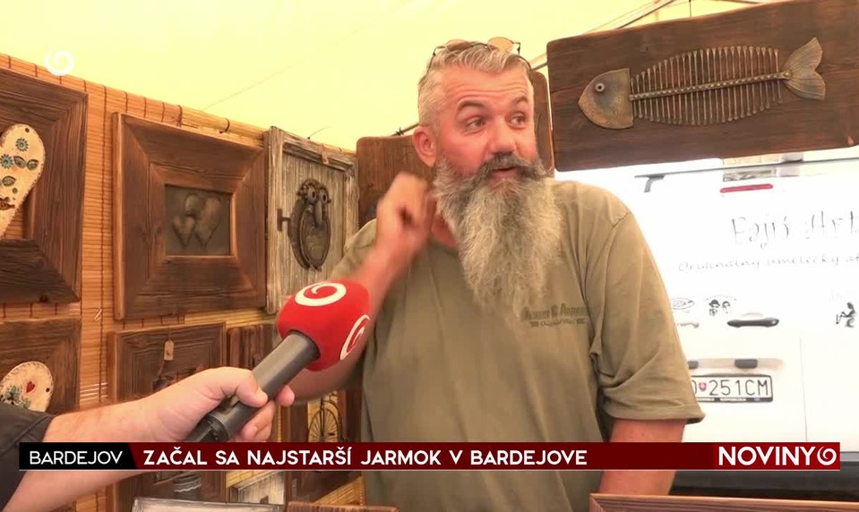ZAČAL SA NAJSTARŠÍ JARMOK V BARDEJOVE