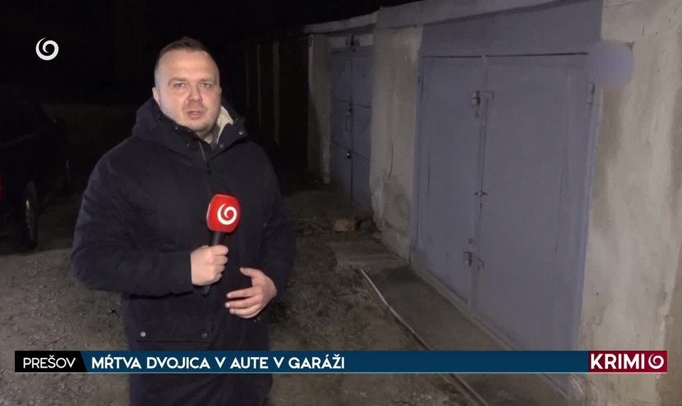 MŔTVA DVOJICA V AUTE V GARÁŽI