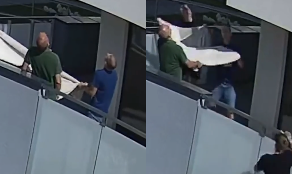 Dievčatko (4) vypadlo z piateho poschodia. Pohotoví muži napli deku, matka bola pod vplyvom alkoholu