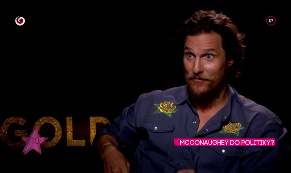MCCONAUGHEY DO POLITIKY?