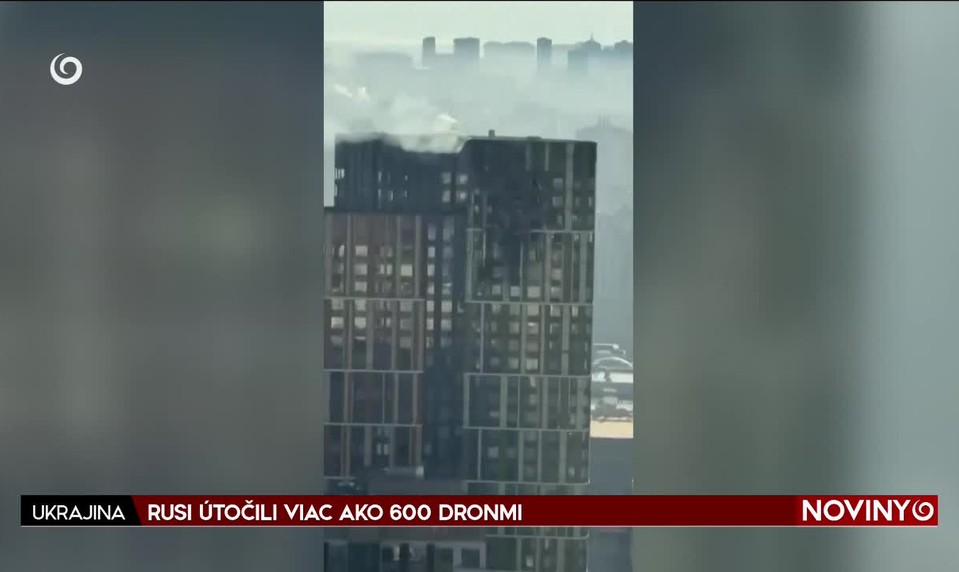 RUSI ÚTOČILI VIAC AKO 600 DRONMI
