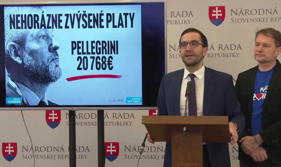 Hnutie Slovensko: Plat prezidenta Pellegriniho má stúpnuť nad 20-tisíc eur