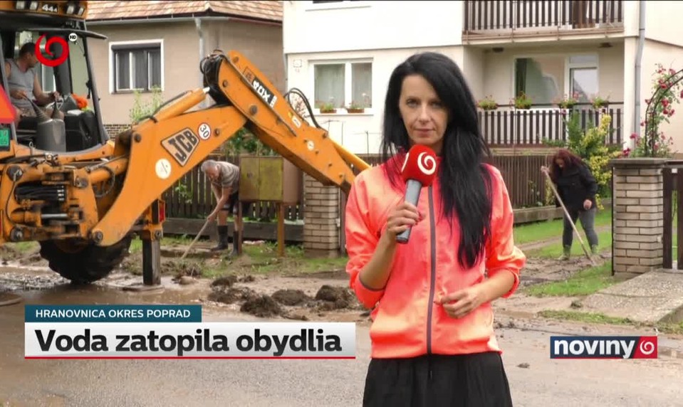 Voda zatopila obydlia