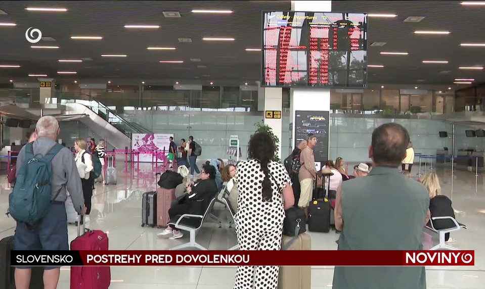 POSTREHY PRED DOVOLENKOU