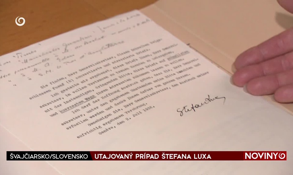 UTAJOVANÝ PRÍPAD ŠTEFANA LUXA