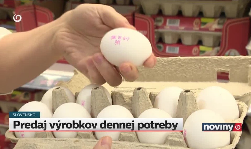 Predaj výrobkov dennej potreby