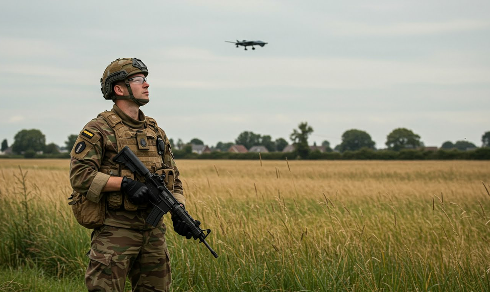 Belgická armáda nariadila zostreliť drony, ktoré sa priblížia k jej základniam