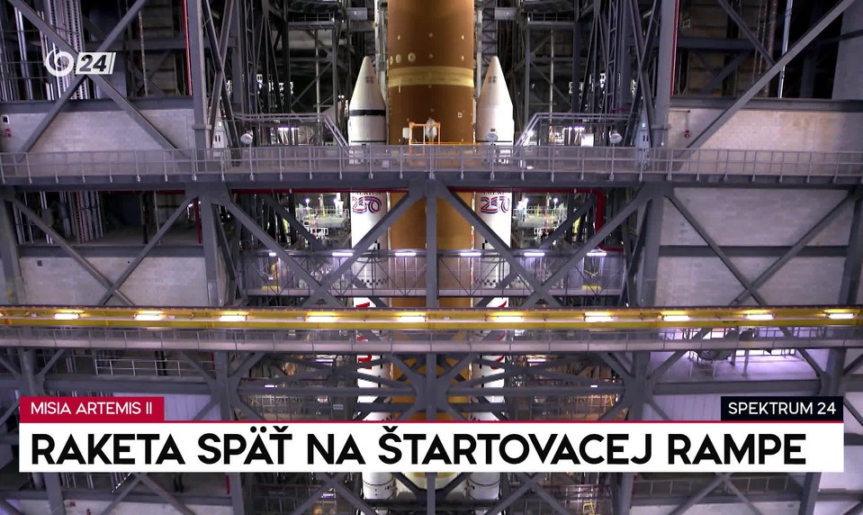 Spektrum 24 o prípravách na štart misie Artemis II