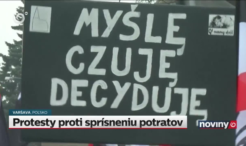 Protesty proti sprísneniu potratov
