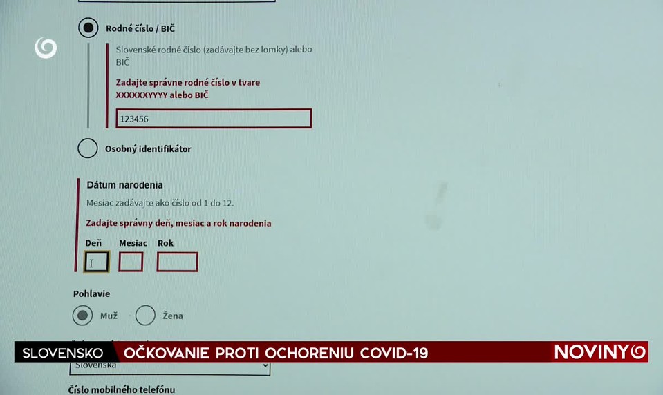 OČKOVANIE PROTI OCHORENIU COVID-19