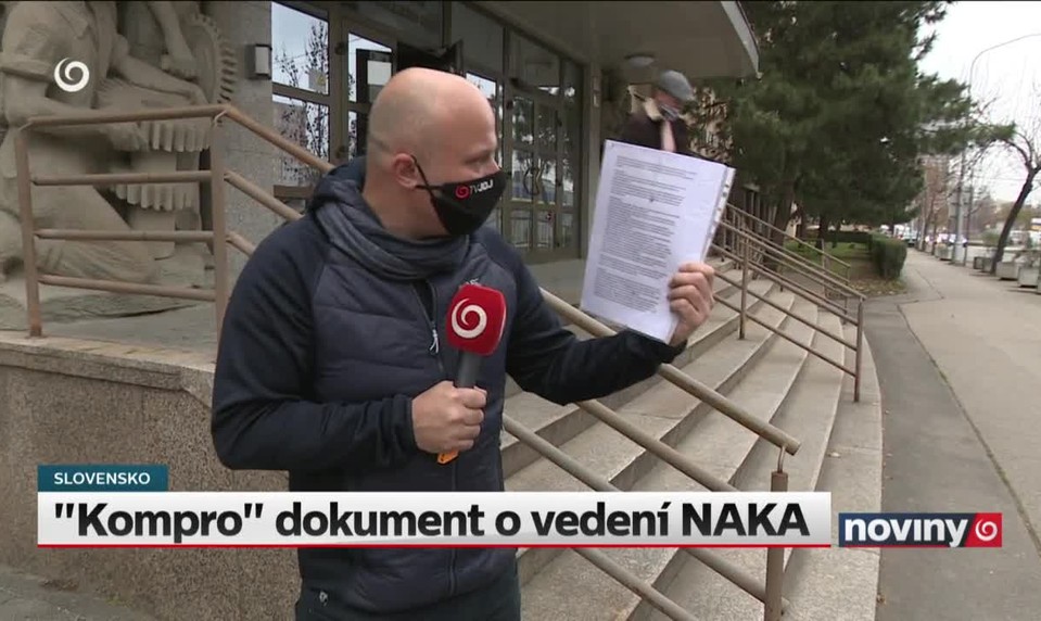"Kompro" dokument o vedení NAKA