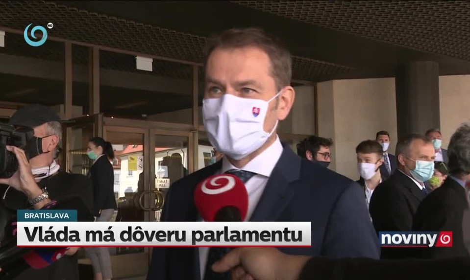 Vláda má dôveru parlamentu