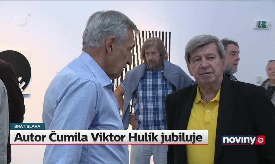 Autor Čumila Viktor Hulík jubiluje