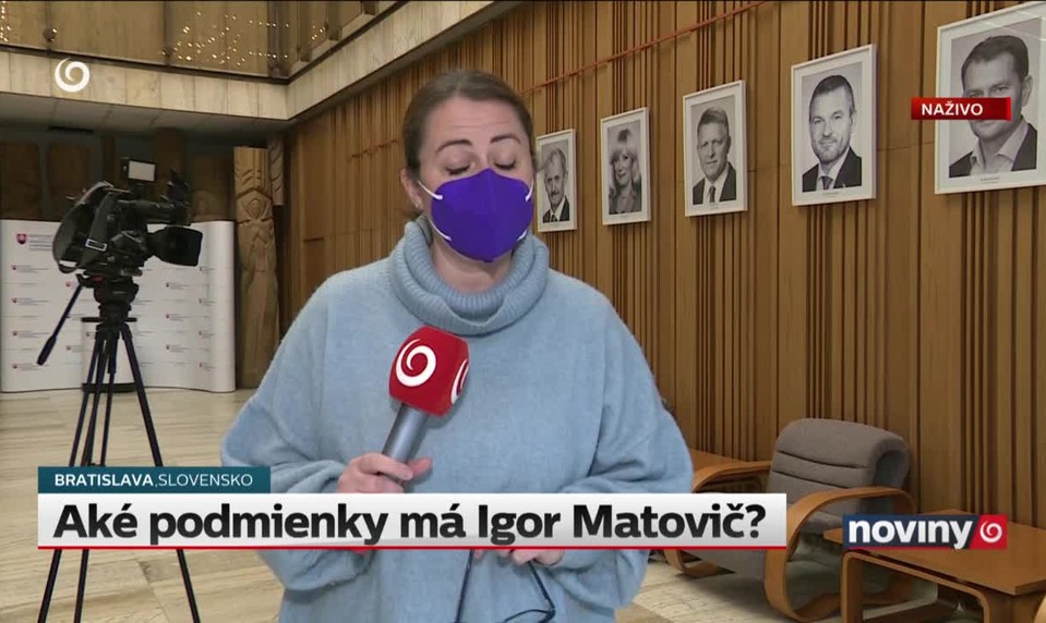 Aké podmienky má Igor Matovič?