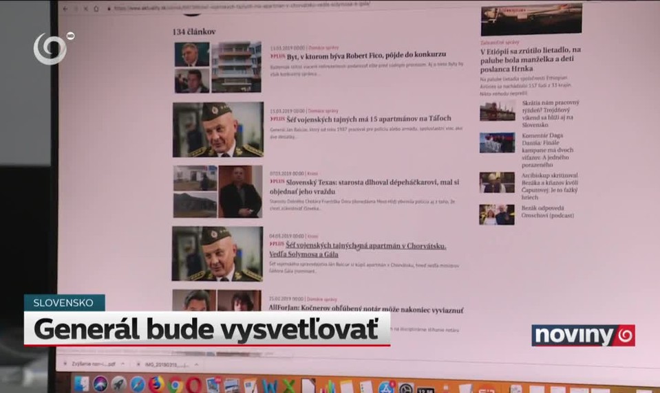 Generál bude vysvetľovať
