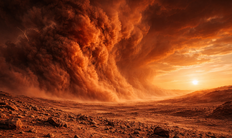 Mars vysiela signály: Vedci hovoria o bleskoch