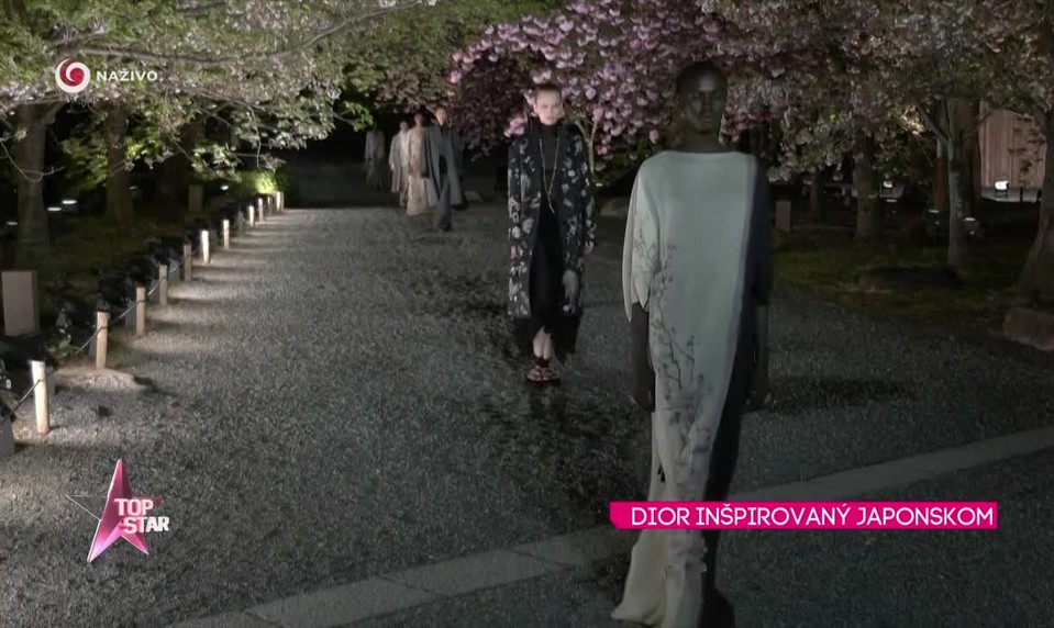DIOR INŠPIROVANÝ JAPONSKOM
