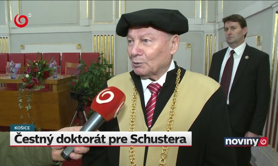 Čestný doktorát pre Schustera