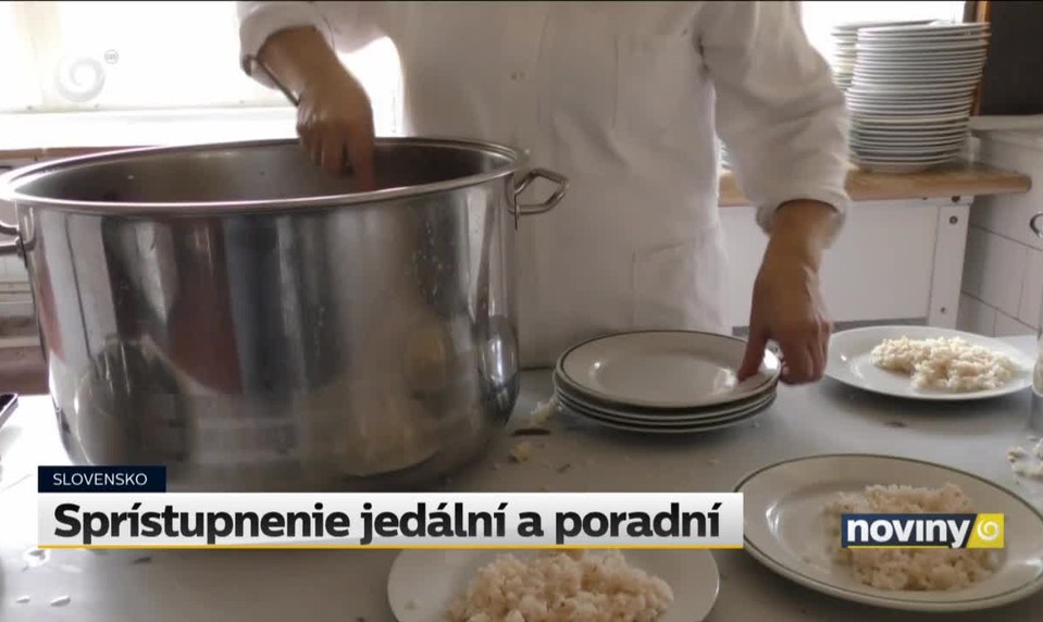 Sprístupnenie jedální a poradní