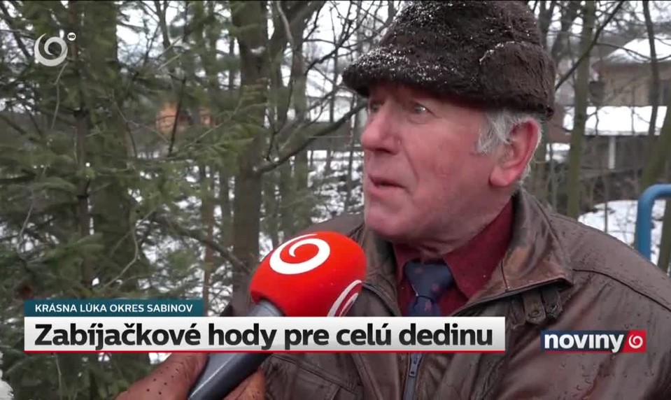 Zabíjačkové hody pre celú dedinu