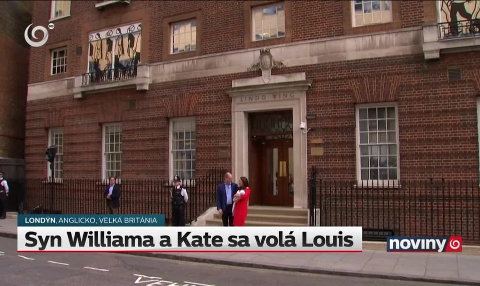 Syn Williama a Kate sa volá Louis