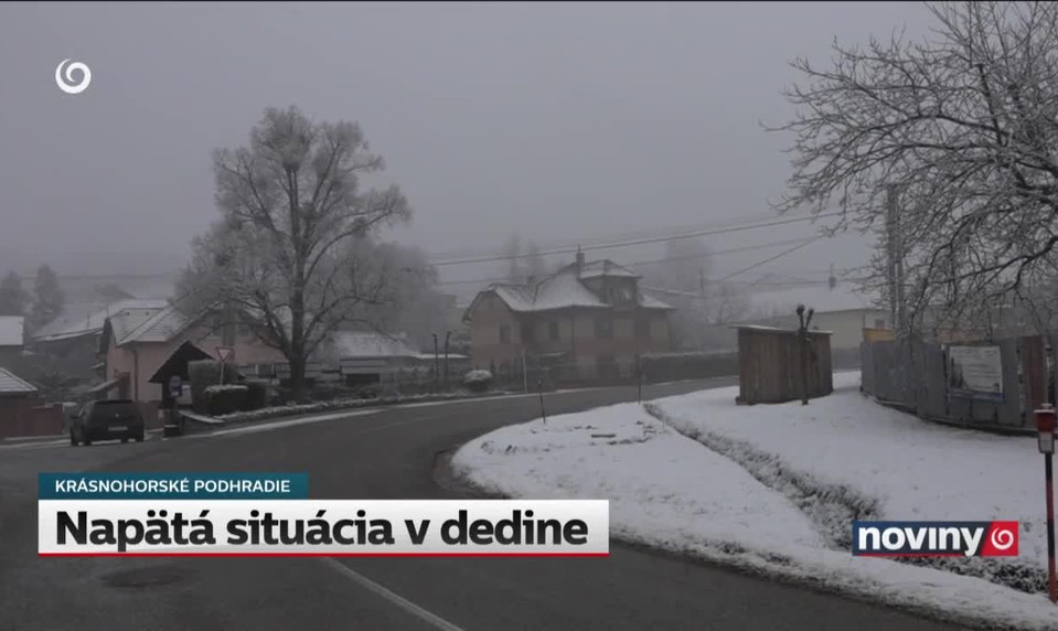 Napätá situácia v dedine