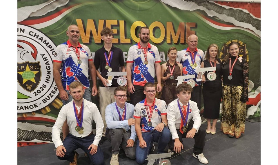Slovensko na streleckom vrchole: Juniori prepísali dejiny na európskom šampionáte EHC 2026
