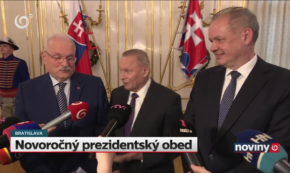 Novoročný prezidentský obed