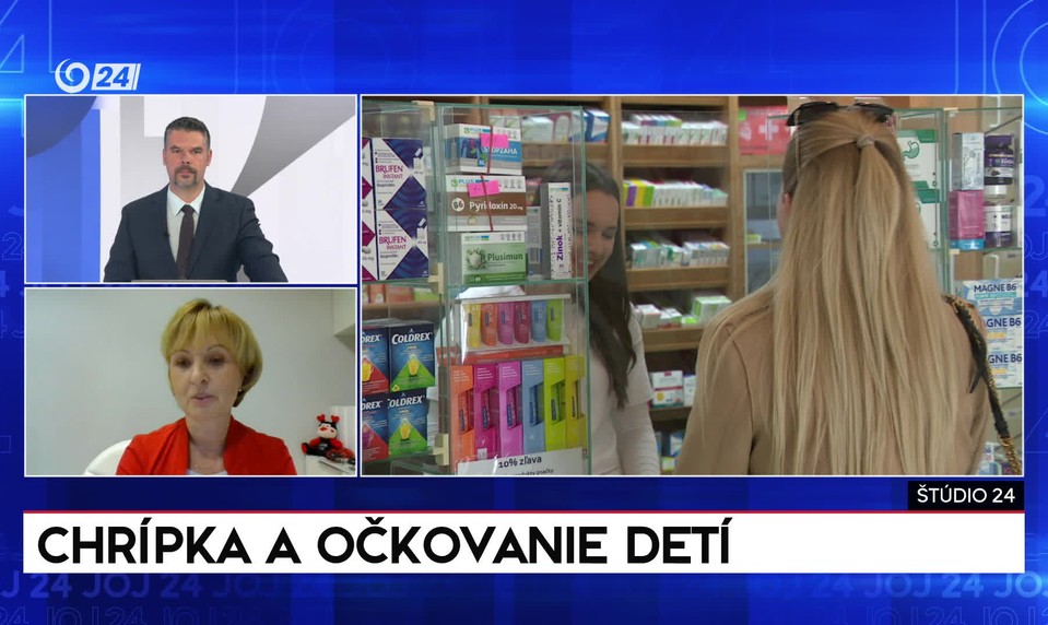 Štúdio 24: Chrípka a očkovanie detí