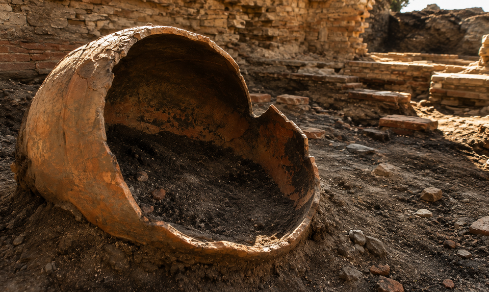 Archeológovia otvorili obrovskú nádobu. Čakal ich šok