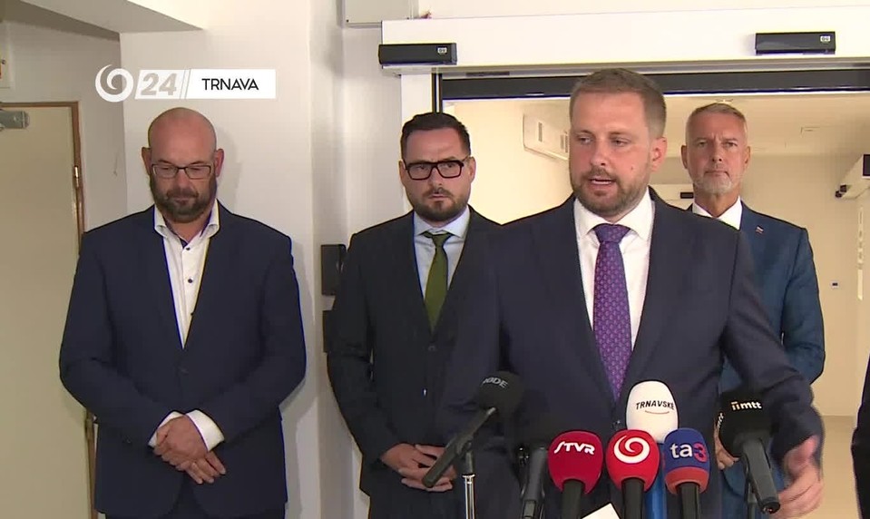 Tlačová beseda ministra zdravotníctva k otvoreniu nového urgentného príjmu