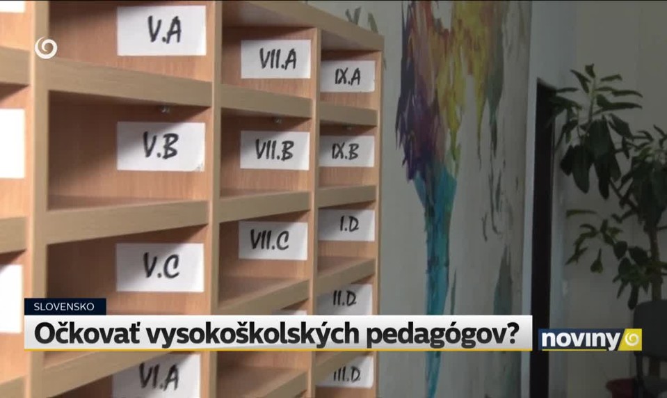 Očkovať vysokoškolských pedagógov?
