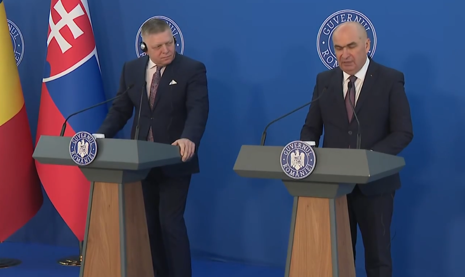 Tlačová beseda: Premiér Fico na návšteve Rumunska