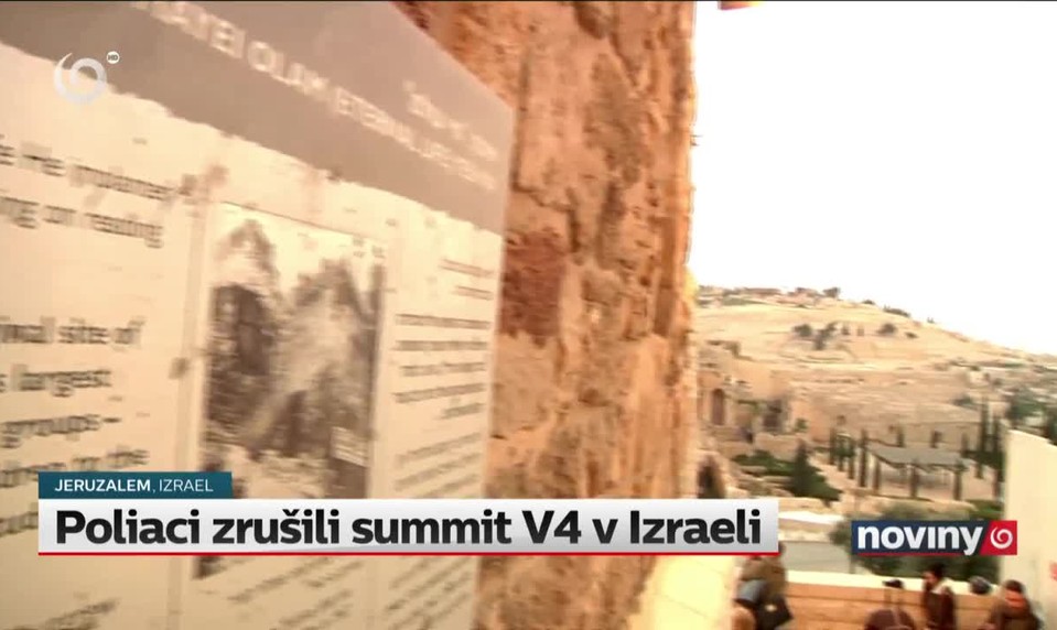 Poliaci zrušili summit V4 v Izraeli