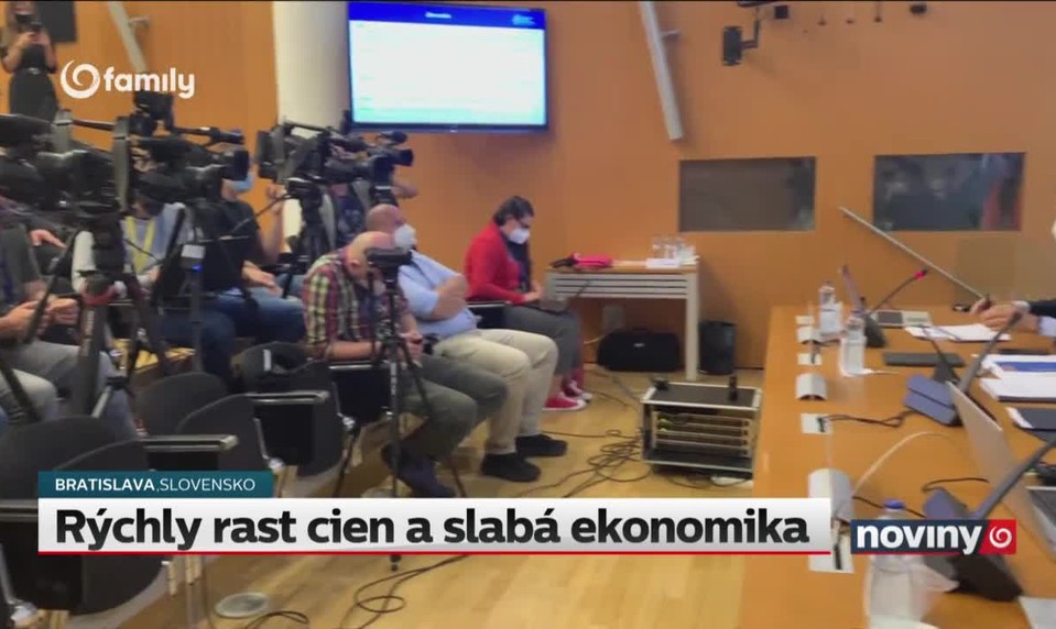 Rýchly rast cien a slabá ekonomika