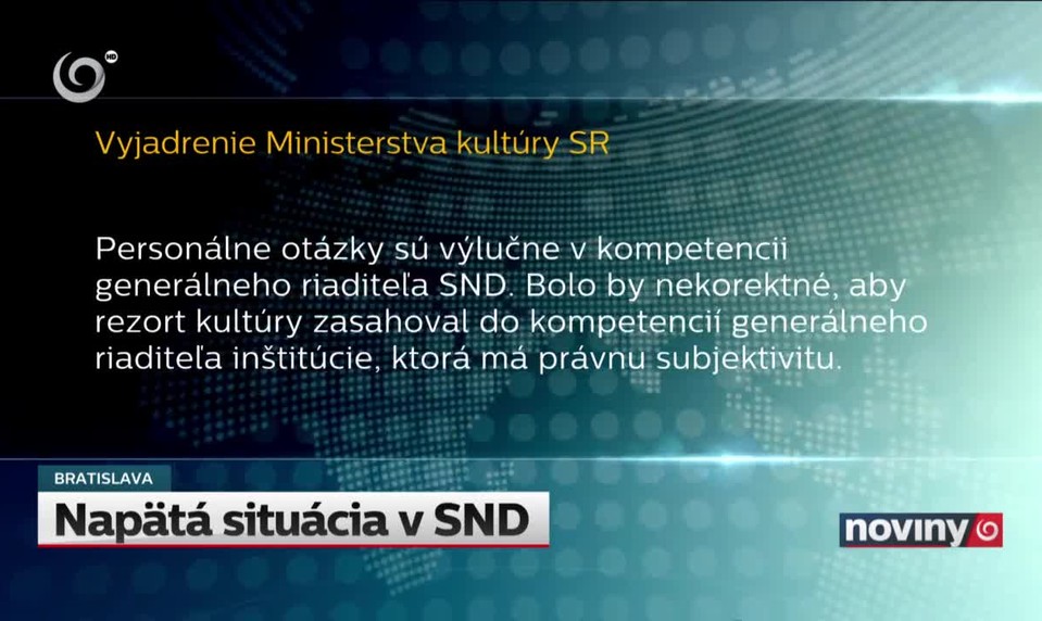 Napätá situácia v SND