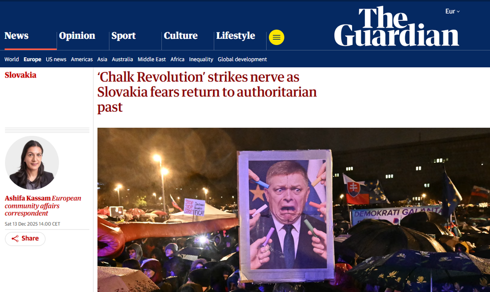 Ako o Slovensku písal svet? TOP 10 slovenských momentov roka 2025 očami zahraničných médií