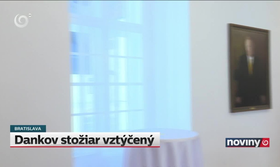 Dankov stožiar vztýčený