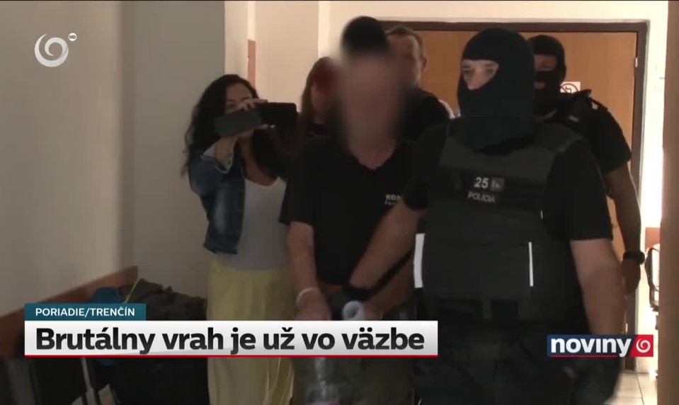 Brutálny vrah je už vo väzbe