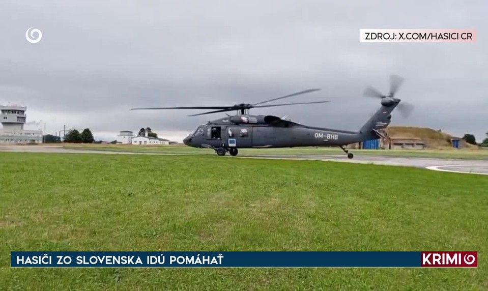 HASIČI ZO SLOVENSKA IDÚ POMÁHAŤ