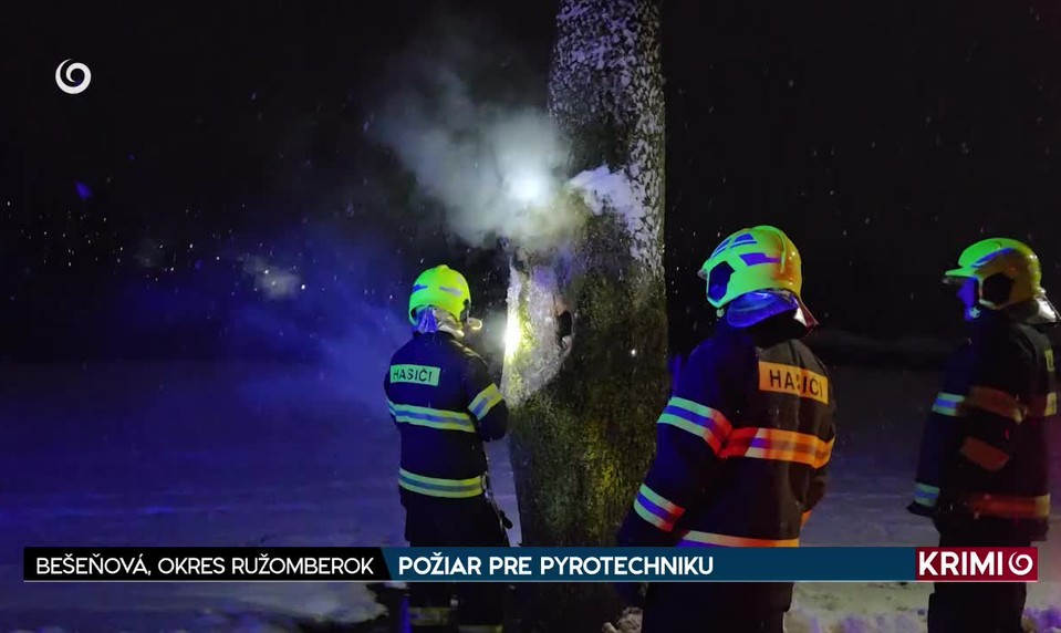 POŽIAR PRE PYROTECHNIKU