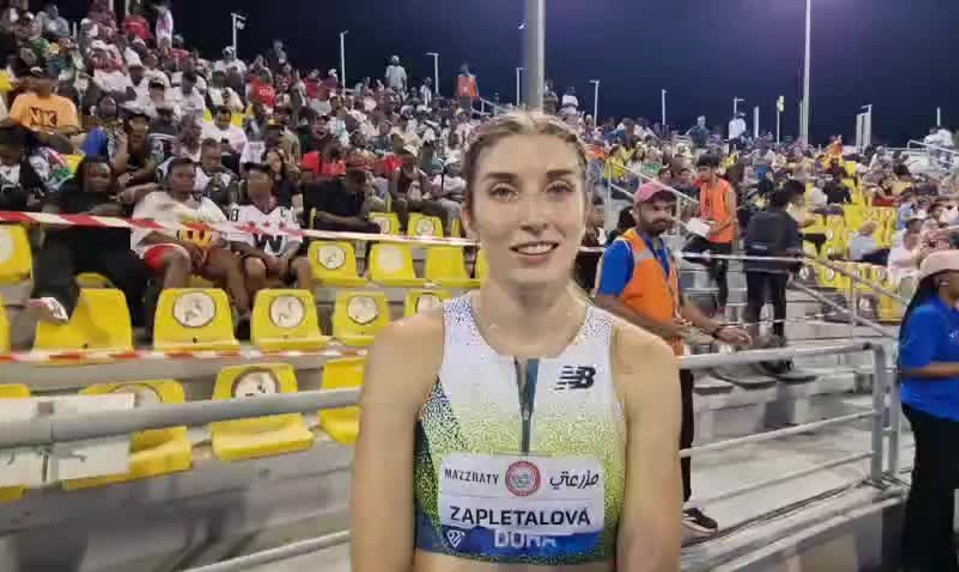 Štastná ZAPLETALOVÁ po suverénnom výkone opäť vylepšila viacero rekordov