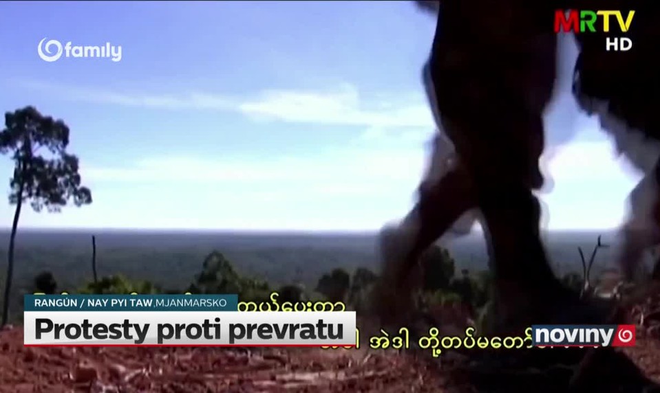 Protesty proti prevratu