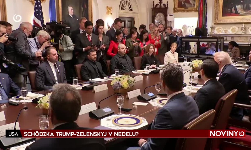 SCHÔDZKA TRUMP-ZELENSKYJ V NEDEĽU?