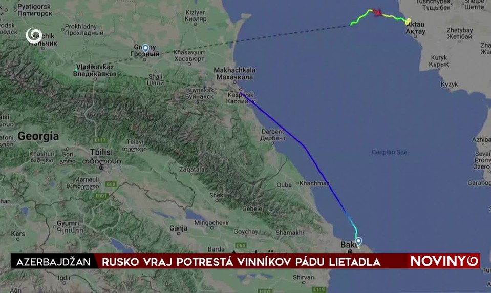 RUSKO VRAJ POTRESTÁ VINNÍKOV PÁDU LIETADLA